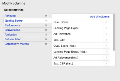 quality score metrics